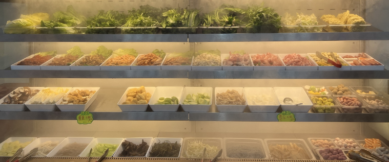 冒菜一般有些什么食材呢，給大家分享一下